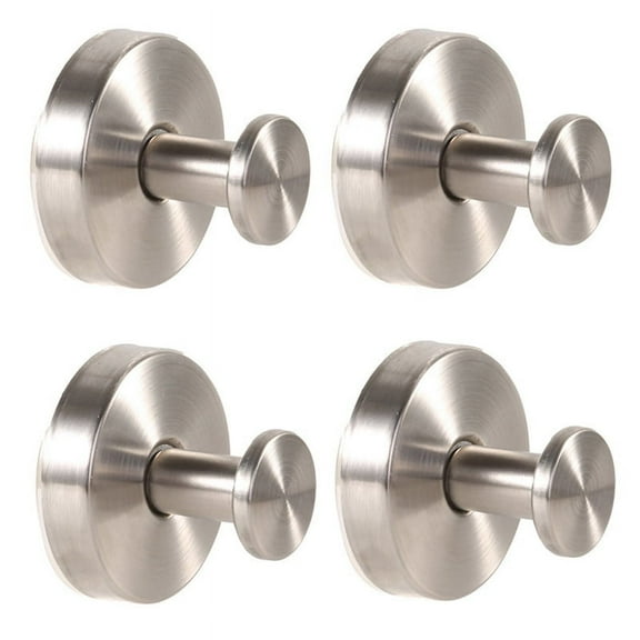 Stainless Steel Suction Cup Clothes Hook Kitchen Bathroom Towel Hook Punch-Free G13983