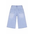 thumbnail image 5 of Forever 21 Five-Pocket Denim Shorts, Color-Light Denim, Size-28, 5 of 5