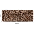 thumbnail image 7 of Brown and Black Leopard Print Kitchen Rug Mat,Kitchen Runner Rugs Non Skid Washable,Decorative Kitchen Floor Mats for Kitchen,Sink,Laundry,17"x47.2", 7 of 7
