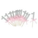 thumbnail image 5 of 12/set brillo número arco pastel Toppers Cupcake selecciones 1ª fiesta de cumpleaños Plata Yuyangstore Primera fiesta de cumpleaños, 5 of 8