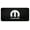 Black, variant on Mopar Laser Etched Logo License Plate (Black)