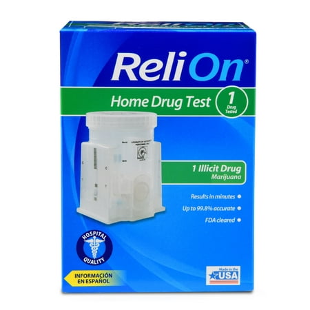 ReliOn Home Drug Test Kit, 1 Drug Tested