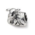 thumbnail image 1 of Perles de Réflexion QRS264 Sterling Silver Agneau Perle - Antique & Poli, 1 of 1
