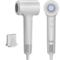 thumbnail image 1 of Secadora de Cabello 1500W, Secador de Iones Negativos de 200M, Motor sin Escobillas de Alta Velocidad de 110,000 RPM para un Secado Rápido en 2 Minutos, Secador de Pelo de Bajo Ruido de 57dB-blanco, 1 of 5