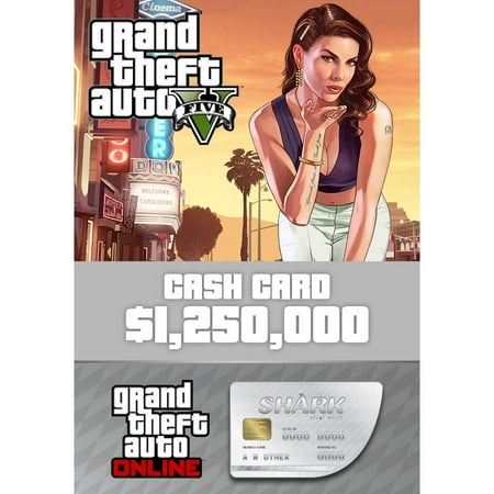 Grand Theft Auto V + Great White Shark Card Bundle (PC) (Email Delivery)