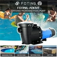 thumbnail image 3 of FOTING In/Above Ground Pool Pump, Self Primming (Dual Voltage, 2HP, 6800GPH, 115V/230V), 3 of 8