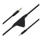 thumbnail image 2 of Cable Auxiliar Para Astro A10 A30 A40 A50 Conector Audifonos  Malubero NEGRO, 2 of 5