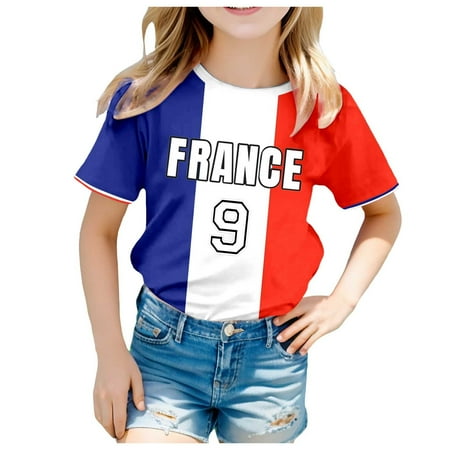 

Toddler Boys Girls Prints Short Sleeve Prints T Shirt Tops Clothes Top Layering Girls Pajamas Size 8 - 12 Pajamas Girls Shorts 2t Girls Long Sleeve Shirts Dance Medium Tops Ruffle Top Girl Shirt Size
