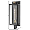 thumbnail image 2 of Hinkley Lighting - Catalina - 12W 1 LED Outdoor Large Wall Lantern In Modern, 2 of 23