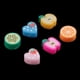 thumbnail image 4 of 100 piezas das hechas a mano de arcilla polimérica frutas espaciador plano abalorios de joyería para manualidades hechas a mano de 10 mm Baoblaze Granos de arcilla polimérica, 4 of 8