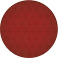 thumbnail image 1 of Ahgly Company Machine Washable Indoor Square Transitional Tomato Red Area Rugs, 3' Square, 1 of 7