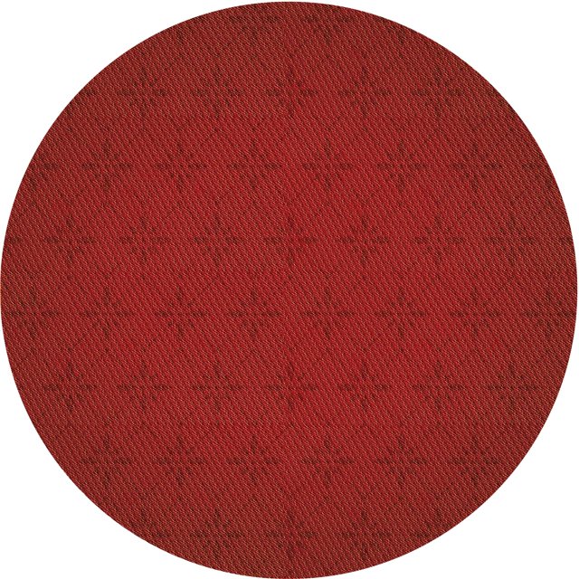 Ahgly Company Tapis Rond Lavable en Machine Intérieur Transitionnel Rouge Tomate, 6 Pieds Rond