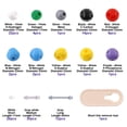 thumbnail image 2 of Kit de modelo molecular Swpeet 125 piezas para productos inorgánicos y orgánicos, 2 of 7