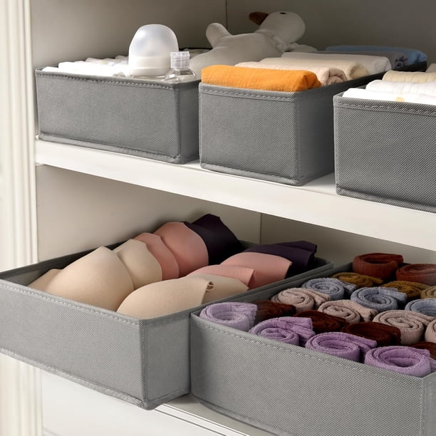 10 Pack Drawer Organizer Bins & 8 Pack Drawer Organizer Dividers