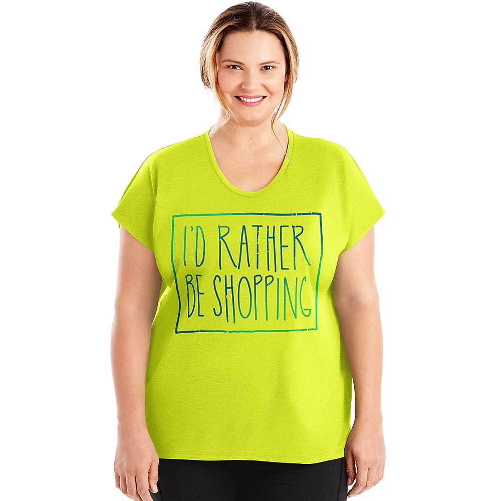 Just My Size Active Dolman Sleeve 