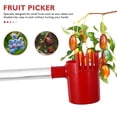 thumbnail image 3 of FESTFENDS 2Pcs Fruit Picker Tool for Garden Red Plastic Berry Picker with Efficient Grabbing Mechanism, 3 of 6