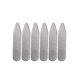 thumbnail image 1 of 6 uds cuello bordes lisos Metal múltiples opciones de tamaño camisa de vestir mujeres hombres 50 mm x 10 mm x 08 mm jinwen Estancias de cuello, 1 of 8