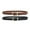 A_Black&Brown, variant on Earnda 2 Pack Thin Braided Belts for Women Classic Waist Belt Skinny Woven Strap Black Beige Medium