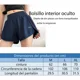 thumbnail image 2 of 2 En 1 Gym Short Licra Deportiva De Doble Capa Con Bolsillo, 2 of 8