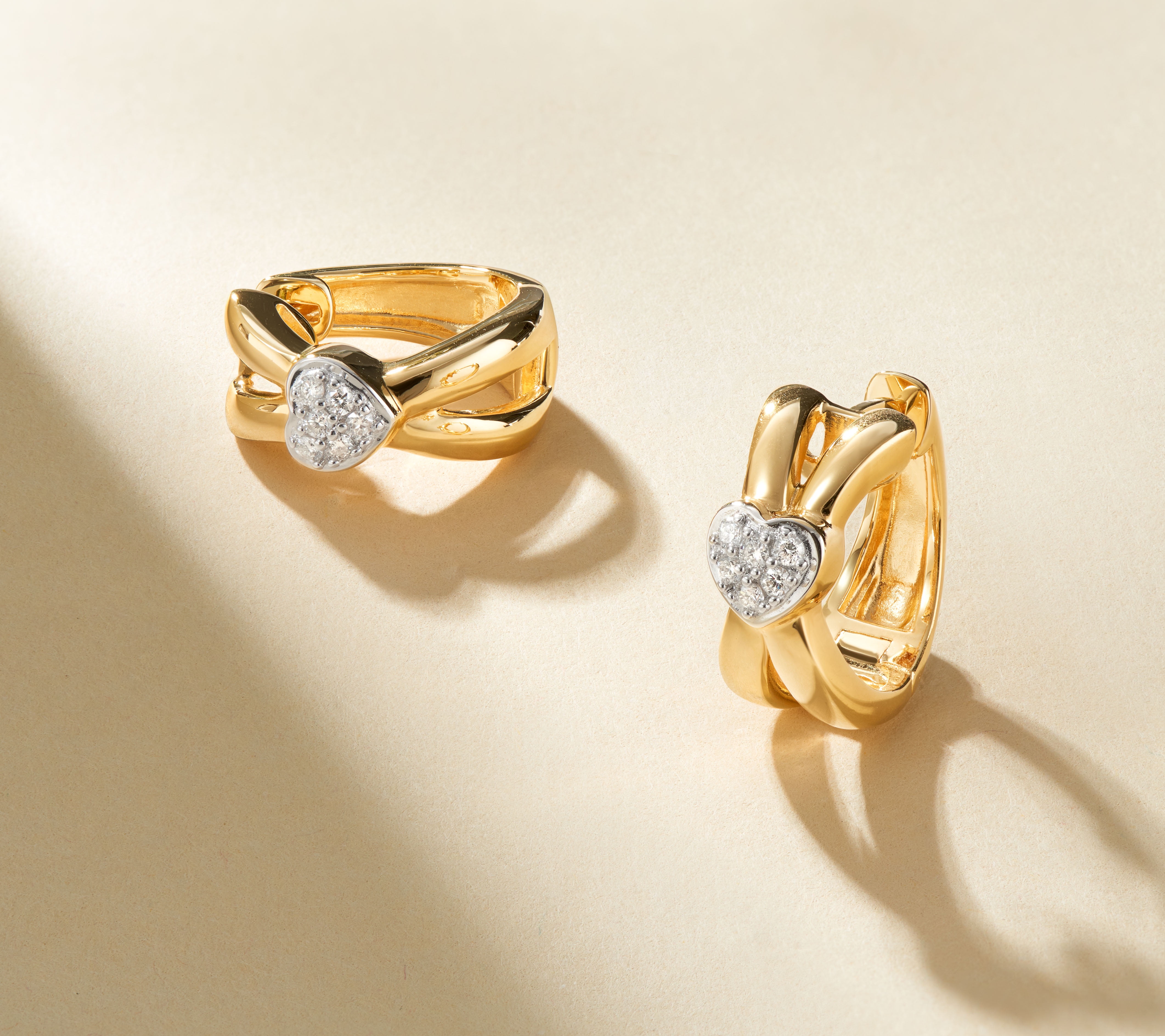 Forever Facets 1/5 CT TW Lab Grown Diamond Earrings in 18k Gold over Sterling Silver, Adult Female