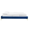 thumbnail image 4 of Modway Sutton Queen Performance Velvet Bed Frame in Navy, 4 of 8