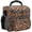 BlackLeopard, variant on GYEUKHAM Double Layer Cooler Insulated Lunch Bag Adult Lunch Box Large Tote Bag for Men, Women, With Adjustable Strap,Front Pocket and Dual Large Mesh Side Pockets,Black