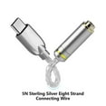 thumbnail image 2 of USB C 32bit 384KHz USB C to 3.5mm/2.5mm/4.4mm Adapter with ALC5686 Chip USB C Headphone Adapter 3.5mm Adapter, 2 of 10