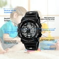 thumbnail image 5 of SKMEI Digital Sports Watch, Waterproof Sports Outdoor Watch with Alarm Clock Stopwatch LED Watch Gift for 5-12 Years Old, 5 of 9