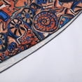 thumbnail image 6 of Flowy Shorts for Women 2026 Summer Casual Elastic High Waist Wide Leg Loose Fit Ruffle Floral Printed Boho Shorts, 6 of 7