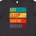 thumbnail image 4 of Inktastic Discus Thrower Eat Sleep Discus Repeat Youth T-Shirt, 4 of 5