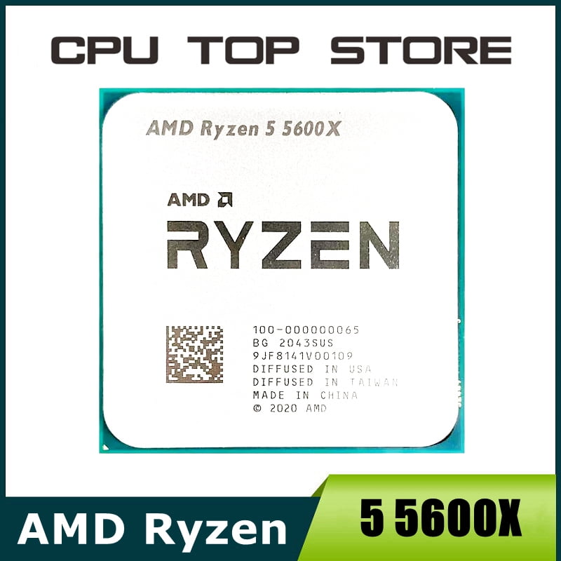 Ryzen 5 5600X R5 5600X 3.7GHz Six-Core Twelve-Thread CPU Processor