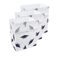 thumbnail image 1 of Clean Cubes 13 Gallon Trash Cans & Recycle Bins for Sanitary Garbage Disposal. Disposable Containers for Parties, Events, Recycling, and More. 3 Pack (Graduation), 1 of 5