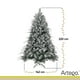 thumbnail image 5 of Árbol de Navidad Nevado Norway spruce con rama seca flocked snow Artego  incluye maleta - 220cm, 5 of 8