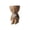 B, variant on Flower Plant Pot, Creative Decorations Resin Head Planter with Drainage Hole for Indoor Outdoor Plants