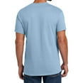 thumbnail image 2 of Hanes Essential T-Shirt, 100% Cotton Short Sleeve Mens Tee, DIY and Arts And Crafts, Light Blue, M, 2 of 5