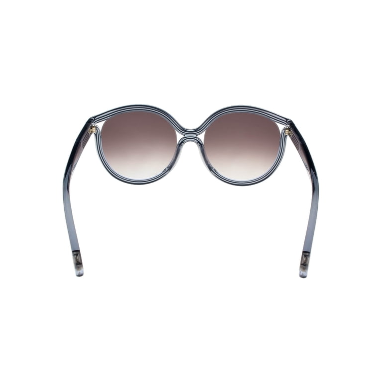 Chloe CE738/S 449 Avio Blue Round Sunglasses - Walmart.com display picture 1