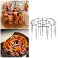 thumbnail image 2 of Air Fryer Vertical Skewer Rack 304 Stainless Steel Kebab Grill Stand 24 Skewer Holder For Air Fryer Compact And Durable Bbq Accessory For Grilling Kebabs Barbecue Grill, 2 of 7
