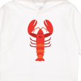 thumbnail image 3 of Inktastic Lobster Cute Ocean Creature Toddler Hoodie, 3 of 4