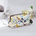 thumbnail image 6 of Uemuo Flowers Butterfly Pattern Portable Toiletry Bags with Handle, Waterproof travel Make up Bags for Women, Large Capacity Travel Cosmetic Bags, 6 of 9
