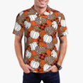thumbnail image 3 of Rocae Various Pumpkins for Men's Short Sleeve Polo Shirt, Quick Drying Performance Moisture Wicking Sports Men's Golf Shirt XX-Large, 3 of 9
