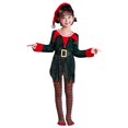 thumbnail image 4 of Uccdo 2-15T Boys Girls Brother and Sister Christmas Outfits Kids Holiday Elf/Santa Costumes Xmas Family Matching Clothes Set, 4 of 8
