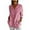 Pink, variant on Admvng Womens Button Down Shirt Fashion Turndown Collar Button Long Sleeve Casual Blouse S-5XL