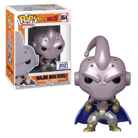 Collectible Funko POP! Animation: DragonBall Z - Majin Buu (Evil) [Metallic] (Funimation) #864