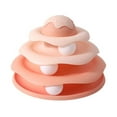 thumbnail image 1 of BELOVING Cat Toy Roller Cat Track Ball for Indoor Cats Puzzle Toy Interactive Cat Toy pink, 1 of 10