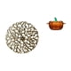thumbnail image 1 of Escultura para colgar en la pared,Decoración de pared de metal para sala de estar,dormitorio y exterior.,Plato de dulces,Plato de dulces de vidrio con tapa Tarro de dulces decorativo,Para el, 1 of 8