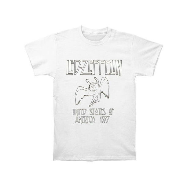 Led Zeppelin - Led Zeppelin Men's Icarus T-shirt White - Walmart.com - Walmart.com