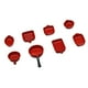 thumbnail image 3 of Accesorios de cocina para casa de muñecas en miniatura jifengmusical 1/6, cuenco para plato y comedor Rojo, 3 of 8