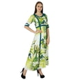 thumbnail image 2 of Kurta Ethnique à Imprimé Floral Indien pour Femmes Kurti Robe Tunique en Rayonne, 2 of 3