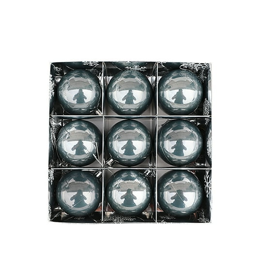 Vikakiooze Home Decor Clearance 60mm Christmas Xmas Tree Ball Bauble Hanging Home Party Ornament Decor