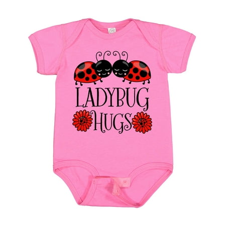 

Inktastic Ladybug Hugs Cute Pair of Ladybugs Gift Baby Boy or Baby Girl Bodysuit